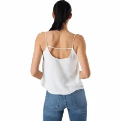 Bodil Slip Top White