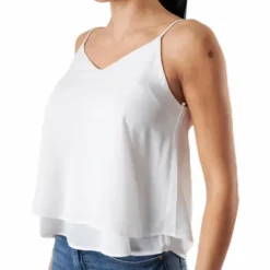 Bodil Slip Top White