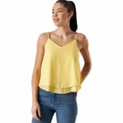 Bodil Slip Top Yellow