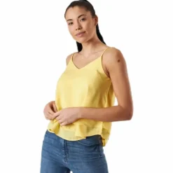 Bodil Slip Top Yellow