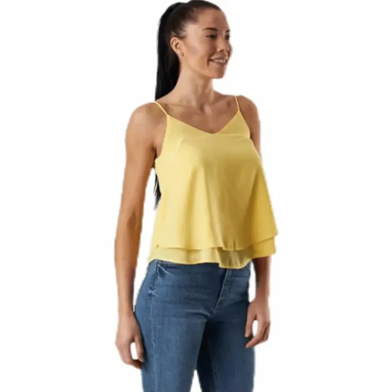 Bodil Slip Top Yellow