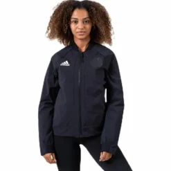Bomber Jacket White/Black