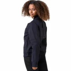 Bomber Jacket White/Black