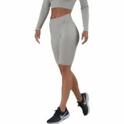Bonnie Ribbed Shorts Beige