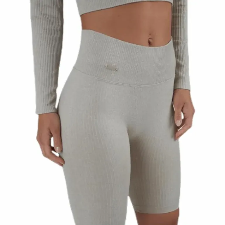 Bonnie Ribbed Shorts Beige