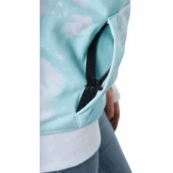 Bowl Hood 2.0 W Tie Dye Turquoise