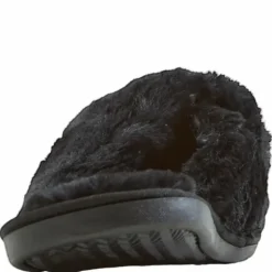 Brahny W Plush Slipper Black