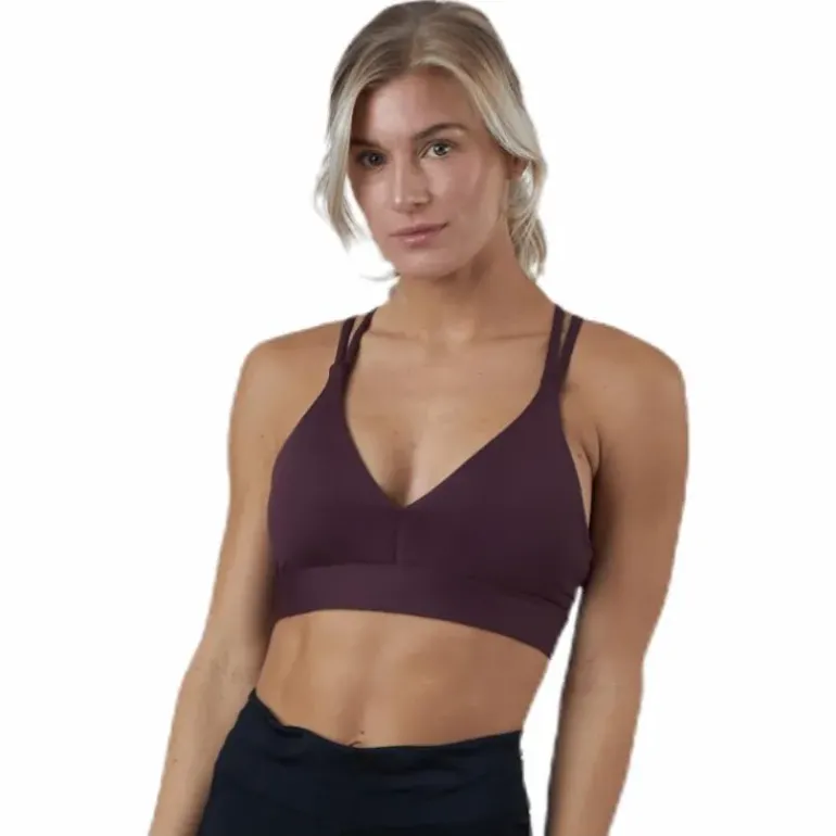 Braid Sports Bra Red