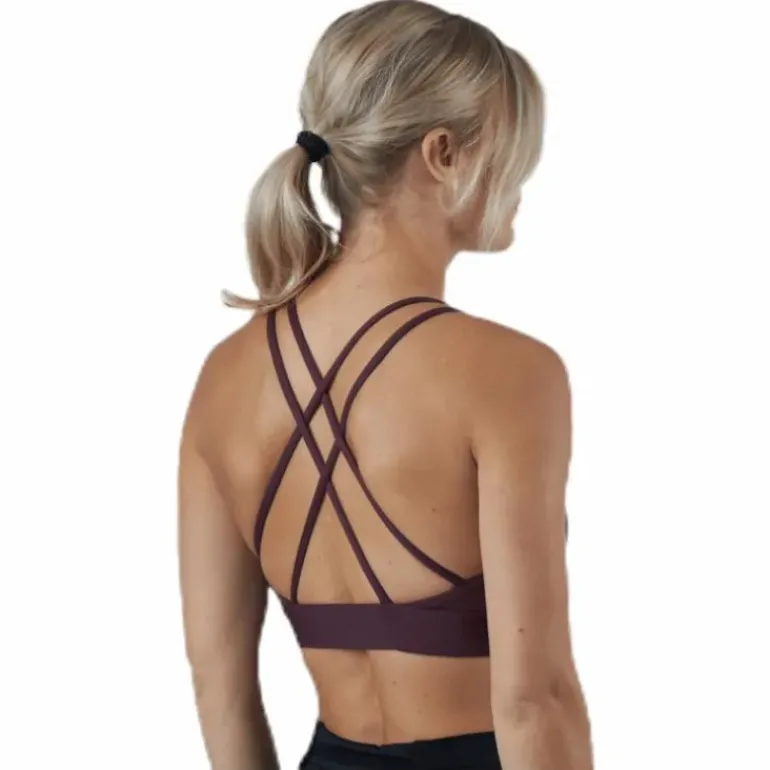 Braid Sports Bra Red