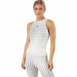 Brand Love Performance Tank Top Off White