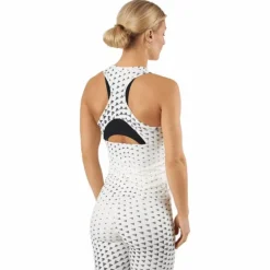 Brand Love Performance Tank Top Off White