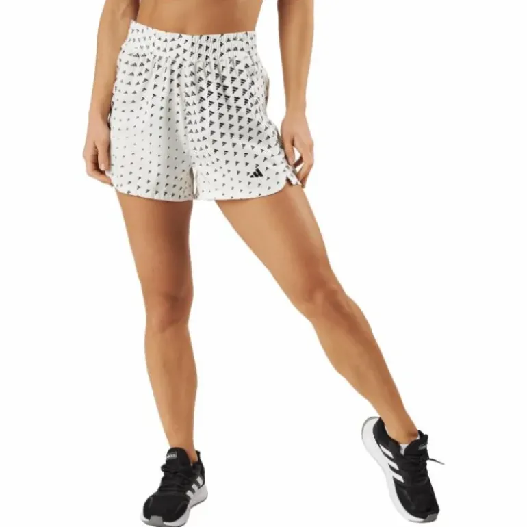 Brand Love Woven Pacer Shorts Off White