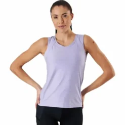 Bright Tech Singlet Purple