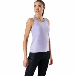 Bright Tech Singlet Purple