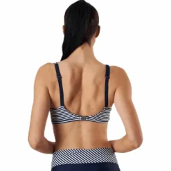 Brighton Twisted Soft Bra Blue/White