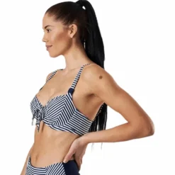 Brighton Unique Wire Bra Blue/White