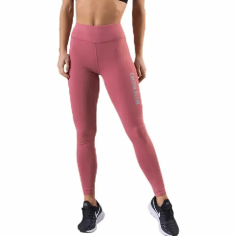 Brushed Full Length Tight W Pink