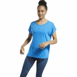 Burnout Tee Blue