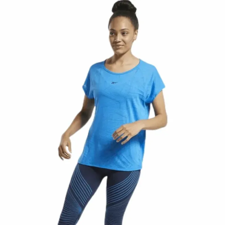 Burnout Tee Blue