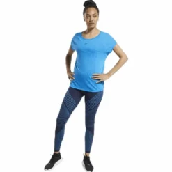 Burnout Tee Blue