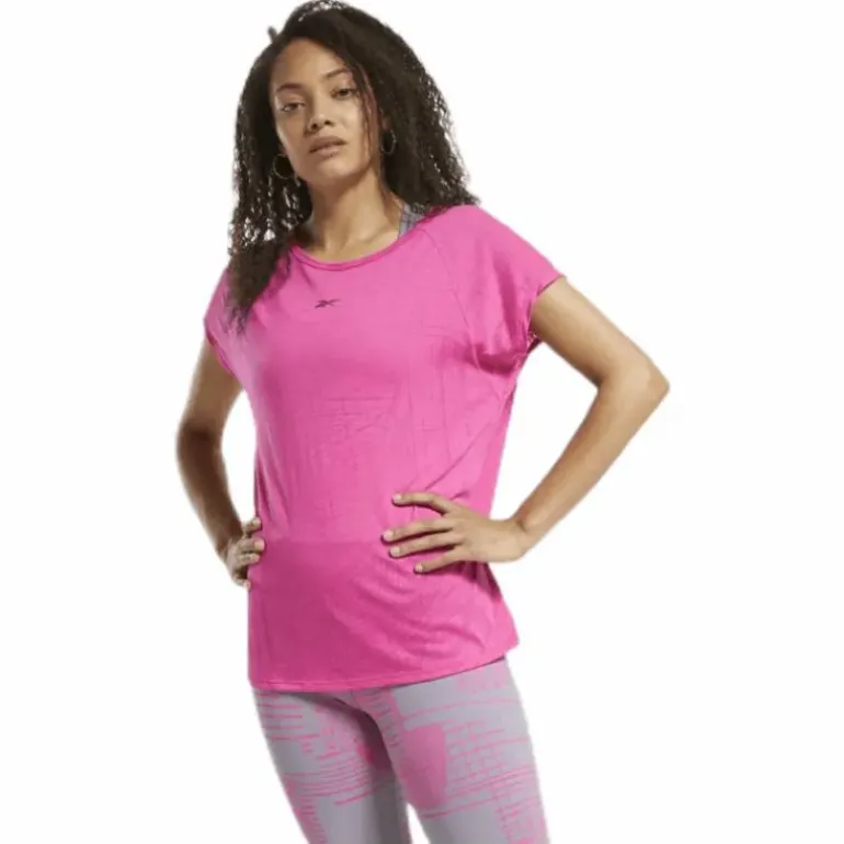Burnout Tee Pink