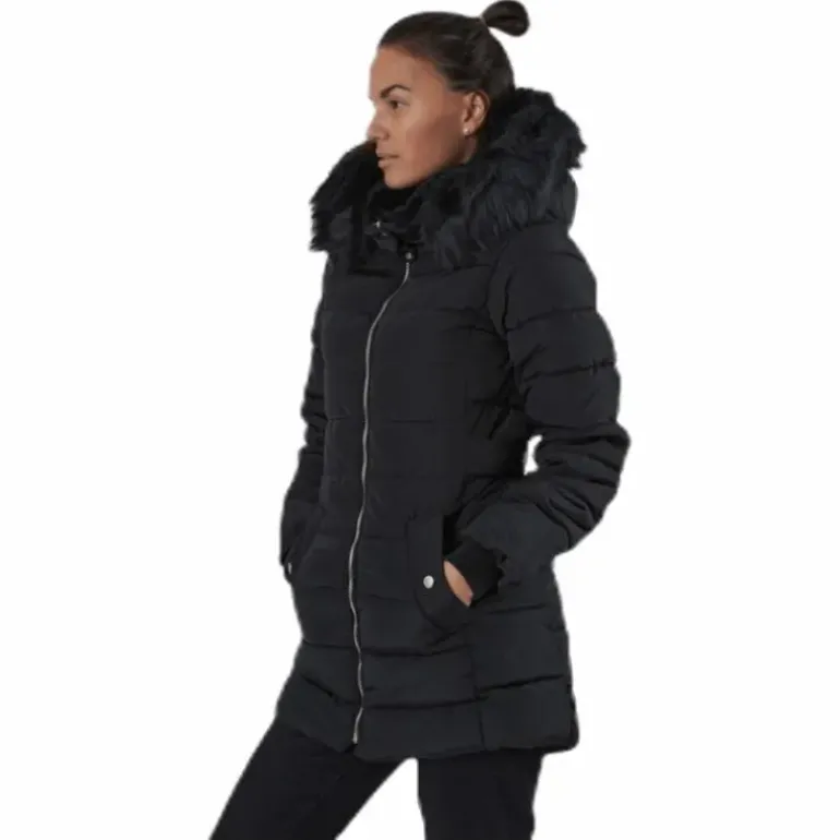 Camilla Quilted Coat Cc Otw Black