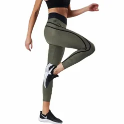 Camo High Tights Patterned/Green