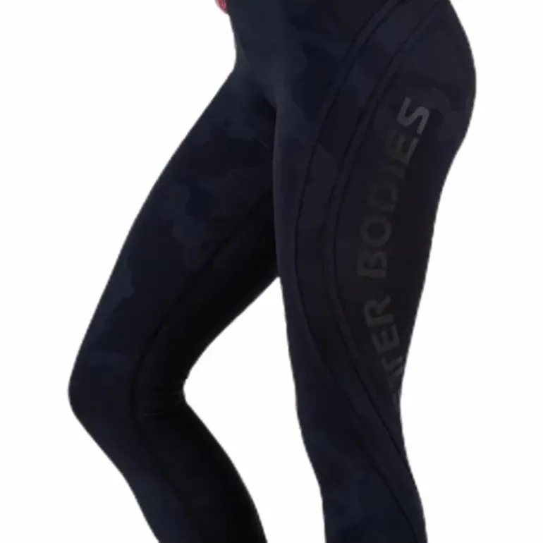 Camo High Tights Patterned/Black