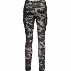 Cargo Camo Stealth Leggings Dark Grey