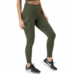 Cargo Leggings Military Green