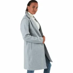 Carrie Bonded Coat Otw Grey