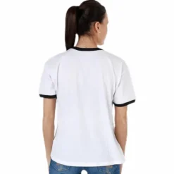 Carry My Board Ringer Tee White/Black