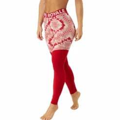 Cascade Merino Flex 200 Leggin Retro Red Nordtek