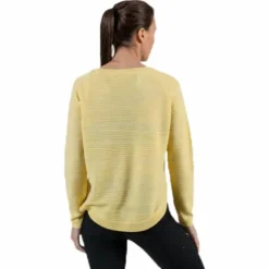 Caviar L/S Pullover Knt Yellow