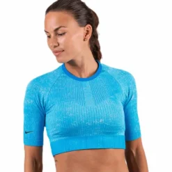 City Ready Knit Top Blue