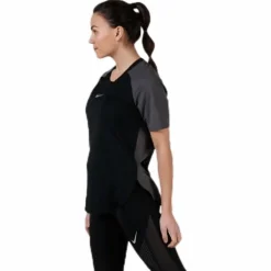 City Sleek Top SS Cool Black/Grey