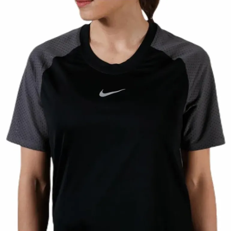City Sleek Top SS Cool Black/Grey