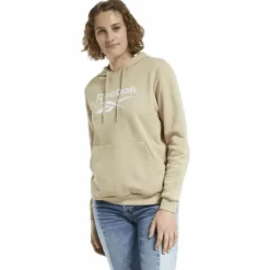 Cl F Big Logo Hoodie Ft Beige