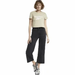 Cl F Big Logo Tee Beige