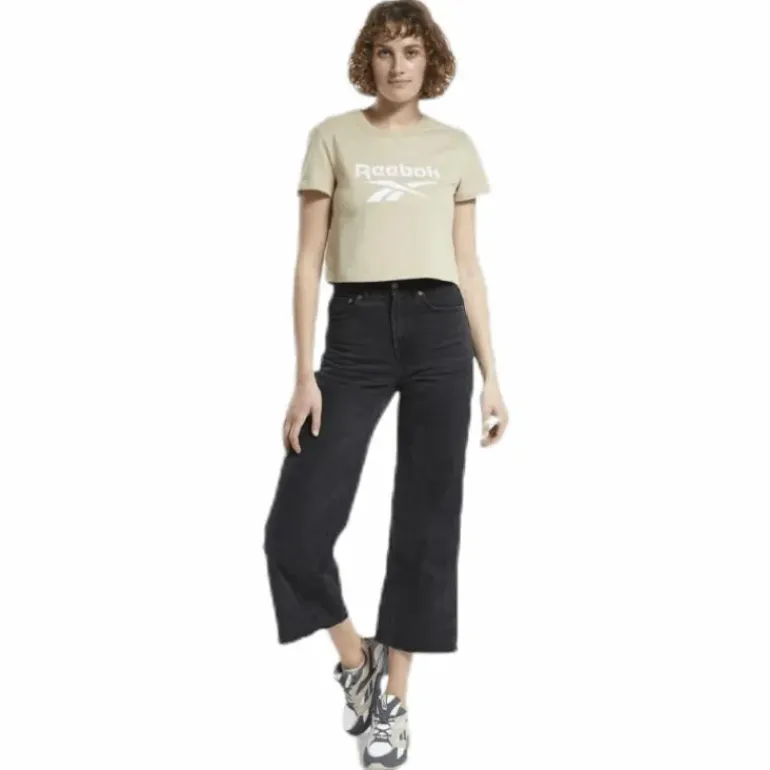 Cl F Big Logo Tee Beige