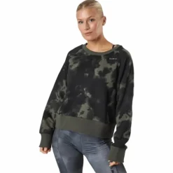 Clara Crewneck Cinder Tie Dye