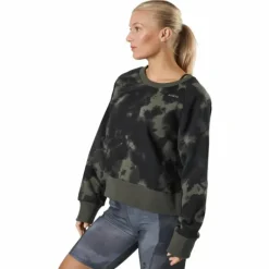 Clara Crewneck Cinder Tie Dye