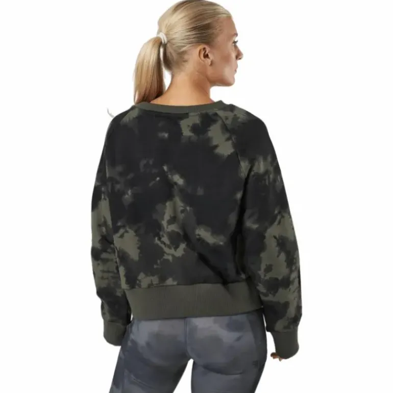 Clara Crewneck Cinder Tie Dye