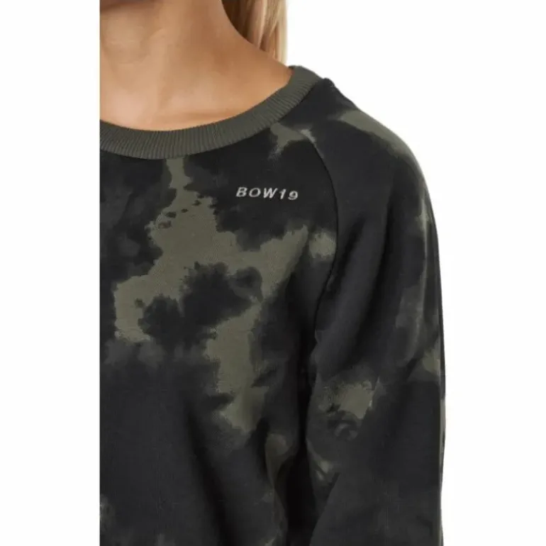 Clara Crewneck Cinder Tie Dye