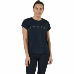 Clara Loose Tee Black