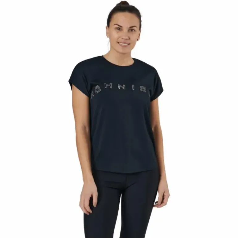 Clara Loose Tee Black