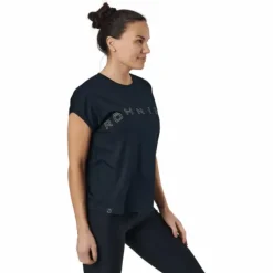 Clara Loose Tee Black