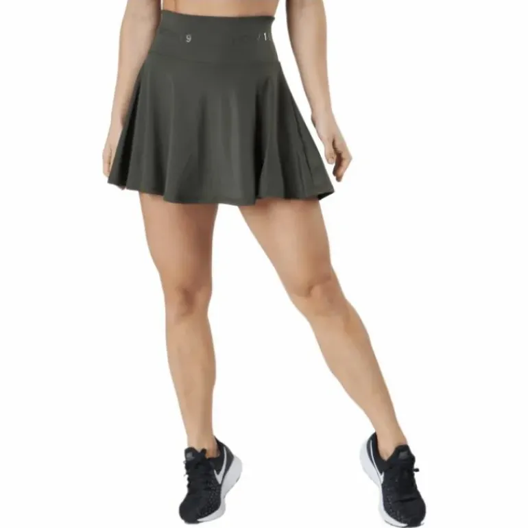 Classy Skirt Army Green