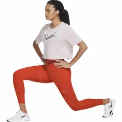 Cln Nvlty Tight 7/8 Orange/Silver