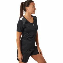 Club 22 Tech T-shirt Women Black